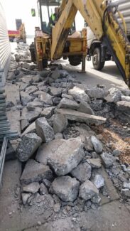 Bridgestone esőcsatorna csere
